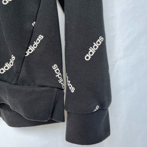 Adidas Y2K Graphic Black Crewneck Size 2X - Picture 8 of 14